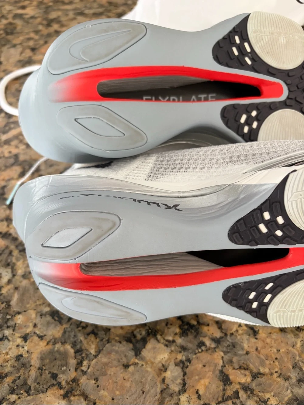 Nike Women's Alphafly 3 White and Black Knit Racing Shoes - New Without Box